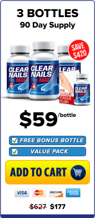 Clear Nails Max 3 Bottle